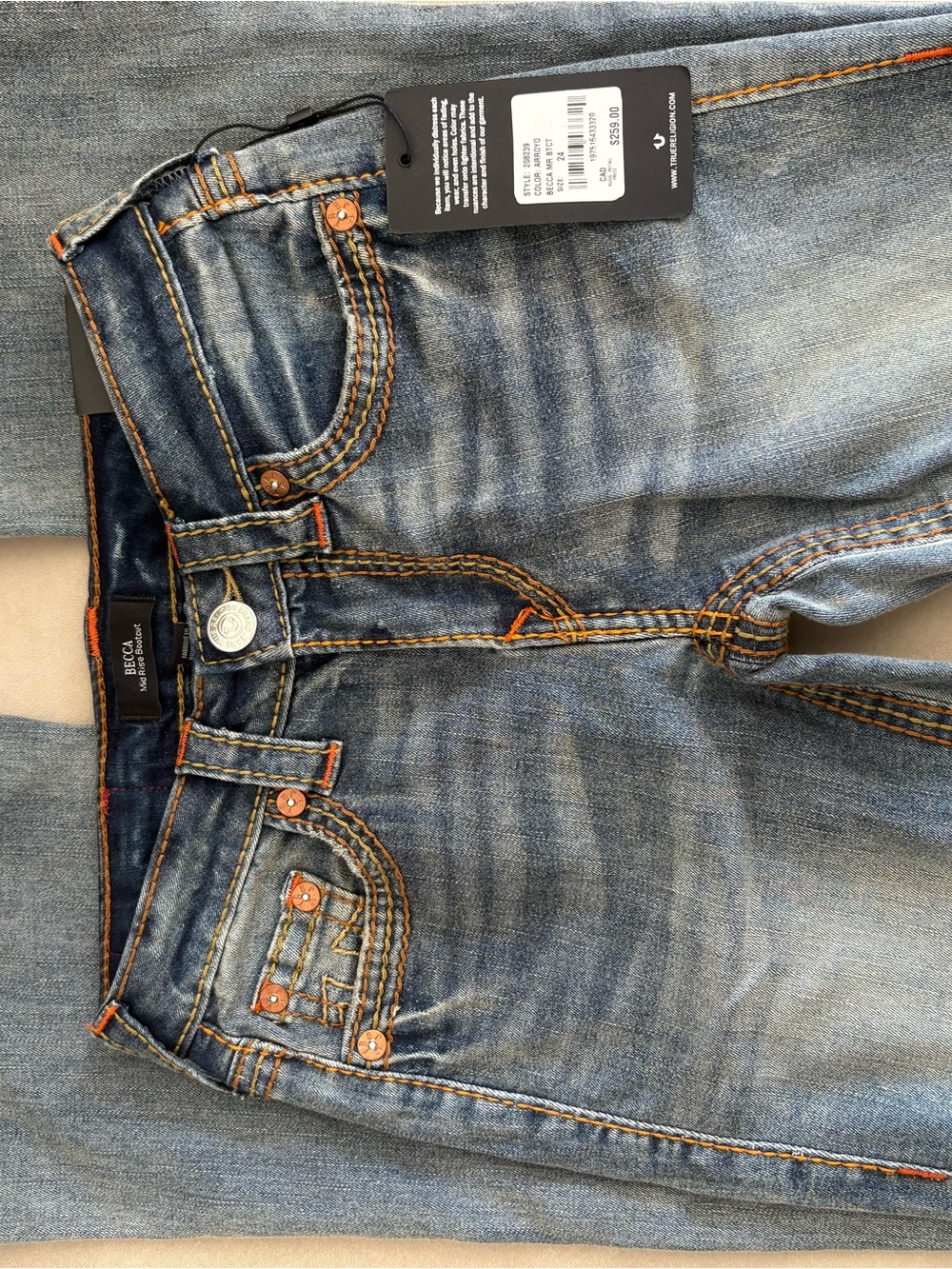 True Religion Women's Bootcut Jeans
